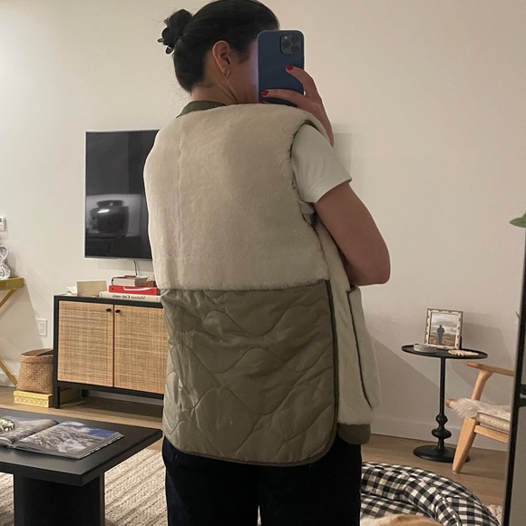 Marfa Stance S SHEARLING QUILT LINER NATURAL WHITE / YELLOW - Picture 10 of 15